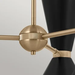 Discount Elstead Kronleuchter Metall verstellbar B: 78 cm 6x E27 Modern