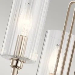 Elstead Kronleuchter mit Schirm Ø 45, 9cm Jugendstil Metall Glas* Hängelampen|Esszimmer Lampen