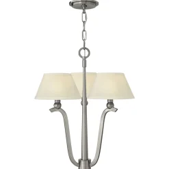 Elstead Kronleuchter mit Schirm Jugendstil elegant AINDA* Jugendstil Lampen|Stofflampen