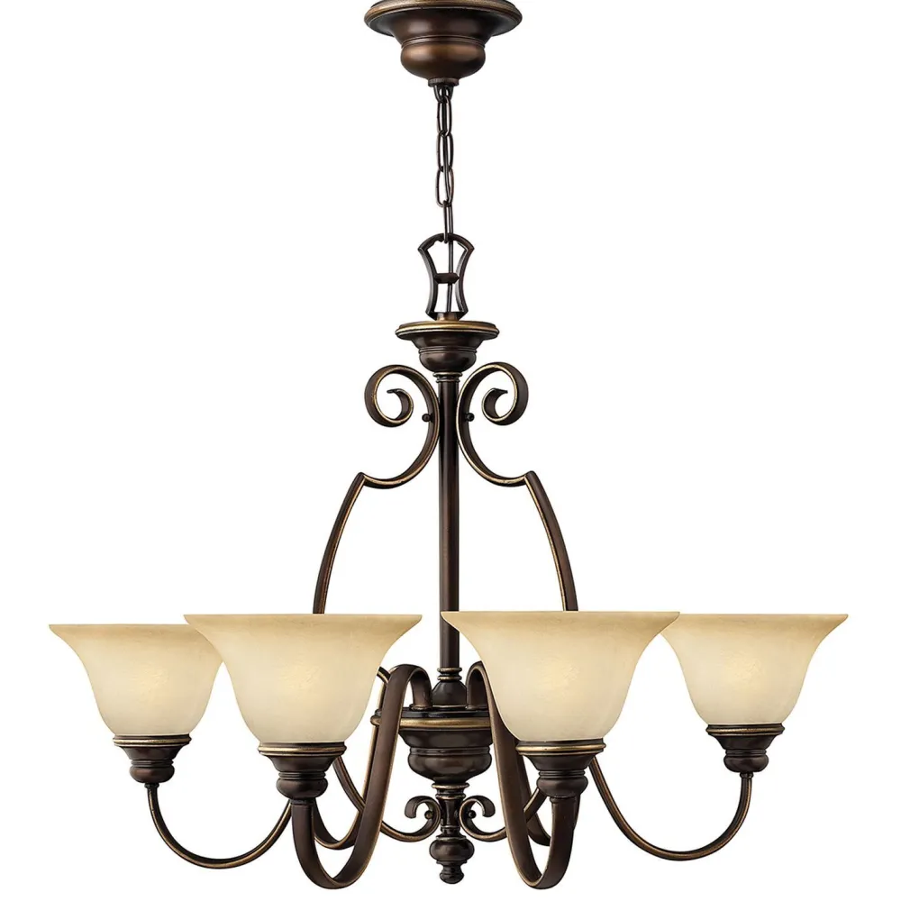 Sale Elstead Kronleuchter mit Schirmchen Landhaus Esszimmer