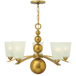 Sale Elstead Kronleuchter ROMINA in Messing Ø69cm kürzbar Lampe