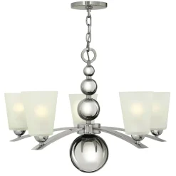 Elstead Kronleuchter ROMINA in Nickel Ø69cm Pendellampe