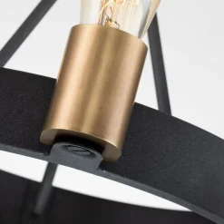 Elstead Kronleuchter rund D: 42,2 cm H: max. 117,5 cm Metall 3x E27