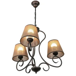 Lamkur Kronleuchter 3xE27 Landhaus Esstisch gemütlich* Hängelampen|Esszimmer Lampen