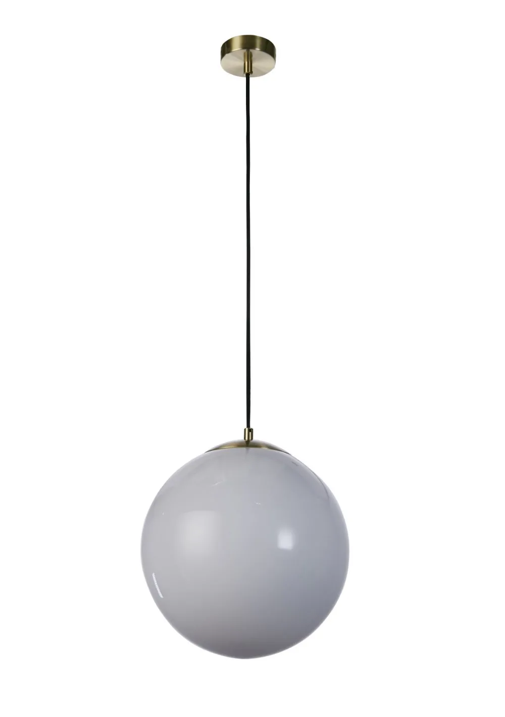 Sale Searchlight Kugel Hängelampe Glas Metall in Messing Ø24 cm blendarm