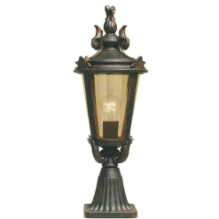 Elstead Kunstvolle Sockelleuchte Garten Weg H:56cm BISHOP