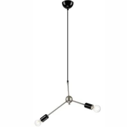 Online Lamkur Lampe Wohnzimmer Hängelampe Edelstahl Metall