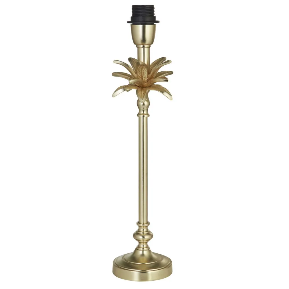 Discount Searchlight Lampenfuß für Tischlampe E27 H: 45 cm Ø 11 cm in Messing