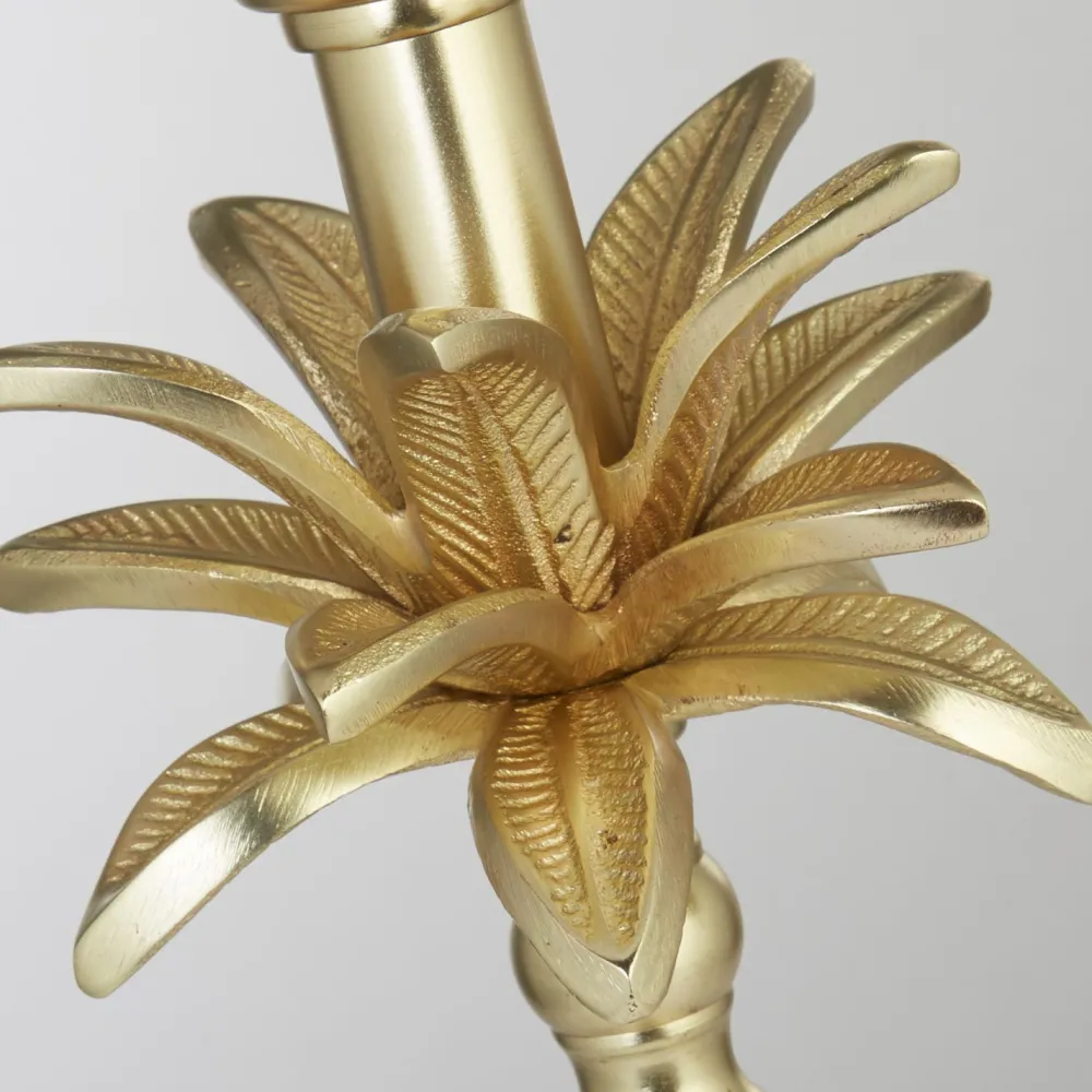 Discount Searchlight Lampenfuß für Tischlampe E27 H: 45 cm Ø 11 cm in Messing