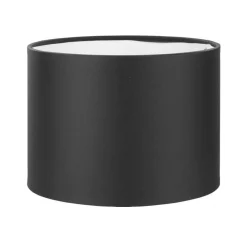 TK Lighting Lampenschirm für Tischleuchte E27 rund Ø20cm Schwarz