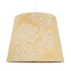 Hot Duolla Lampenschirm Gold Stoff Muster E27 Pendelleuchte