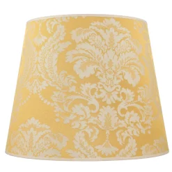 Duolla Lampenschirm Gold Stoff Muster E27 Stehleuchte WILLOW* Lampenschirme