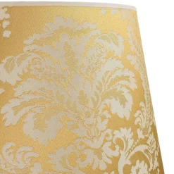Duolla Lampenschirm Gold Stoff Muster E27 Stehleuchte WILLOW* Lampenschirme