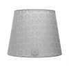 Discount Duolla Lampenschirm Grau Stehleuchte E27 gehäkelter Stoff
