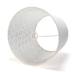 Discount Duolla Lampenschirm Grau Stehleuchte E27 gehäkelter Stoff