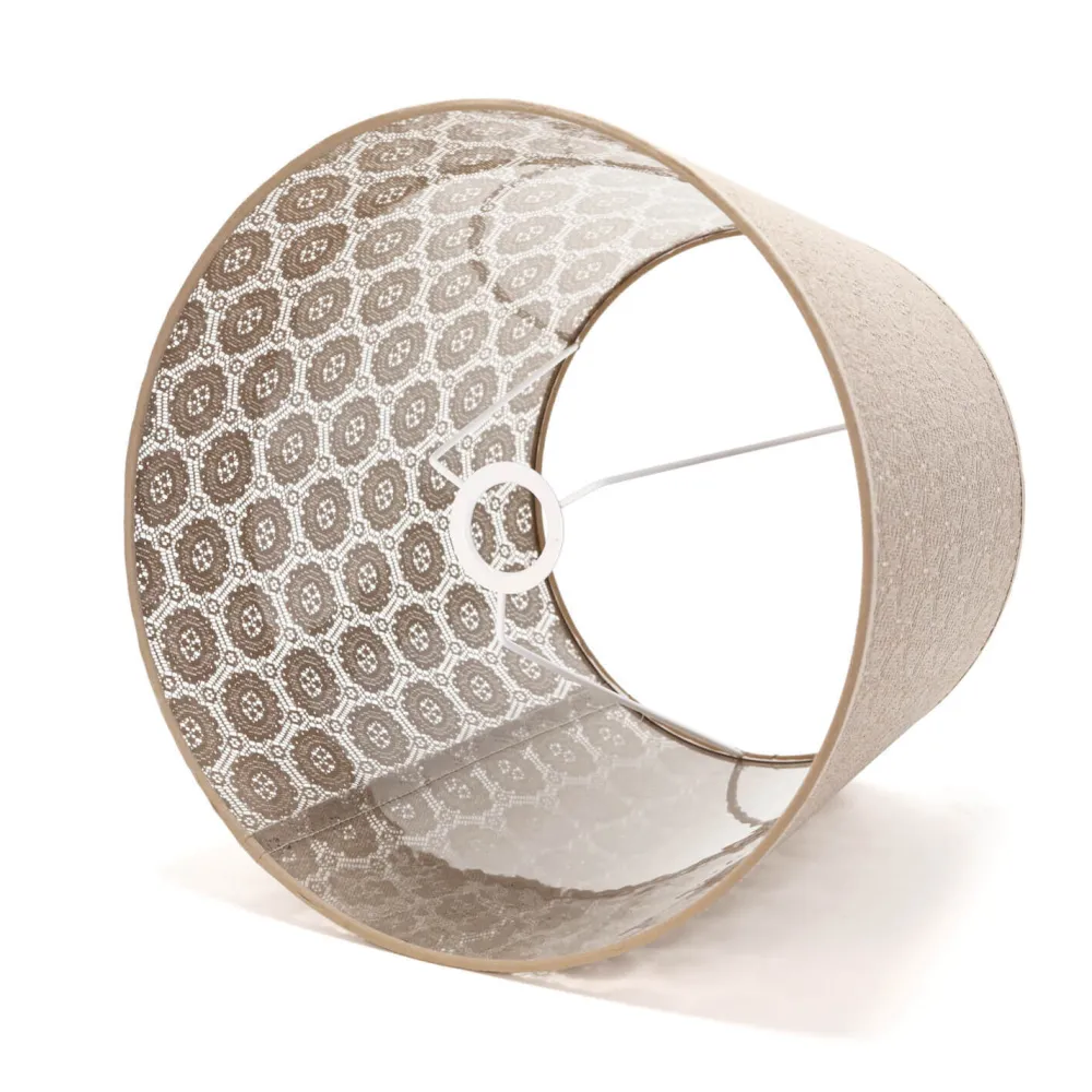 Online Duolla Lampenschirm Stehlampe Spitze Stoff E27 WILLOW