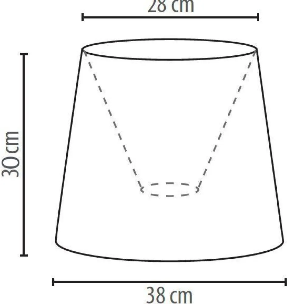 Hot Duolla Lampenschirm Stehlampe Weiß Spitze Textil E27