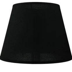 Duolla Lampenschirm Stoff für Tischlampe Schwarz E14* Lampenschirme