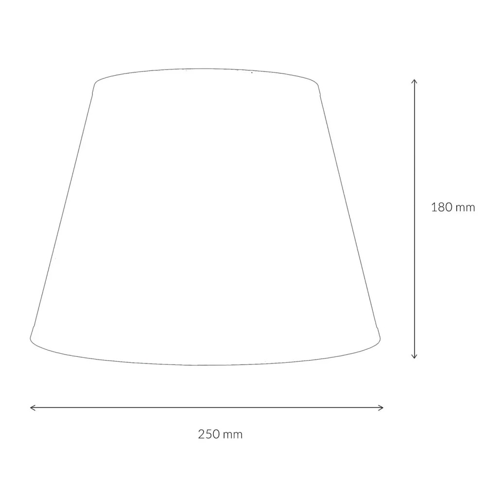 Duolla Lampenschirm Stoff für Tischlampe Schwarz E14* Lampenschirme