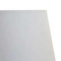 Duolla Lampenschirm Weiß Stoff für Stehlampe E27* Lampenschirme