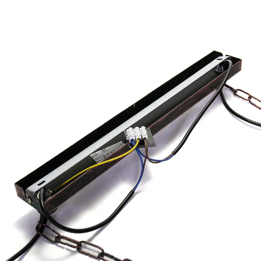 Sale Luminex Landhaus Pendellampe Echt Holz Kupfer Antik HAKON