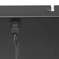 Steinhauer Lange Hängelampe Glas in Rauchgrau 120 cm E27 Modern* Hängelampen|Bürolampen