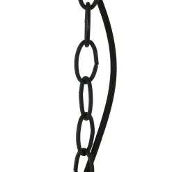 Steinhauer Lange Hängelampe Metall in Schwarz Gold 140 cm E27* Hängelampen|Bürolampen