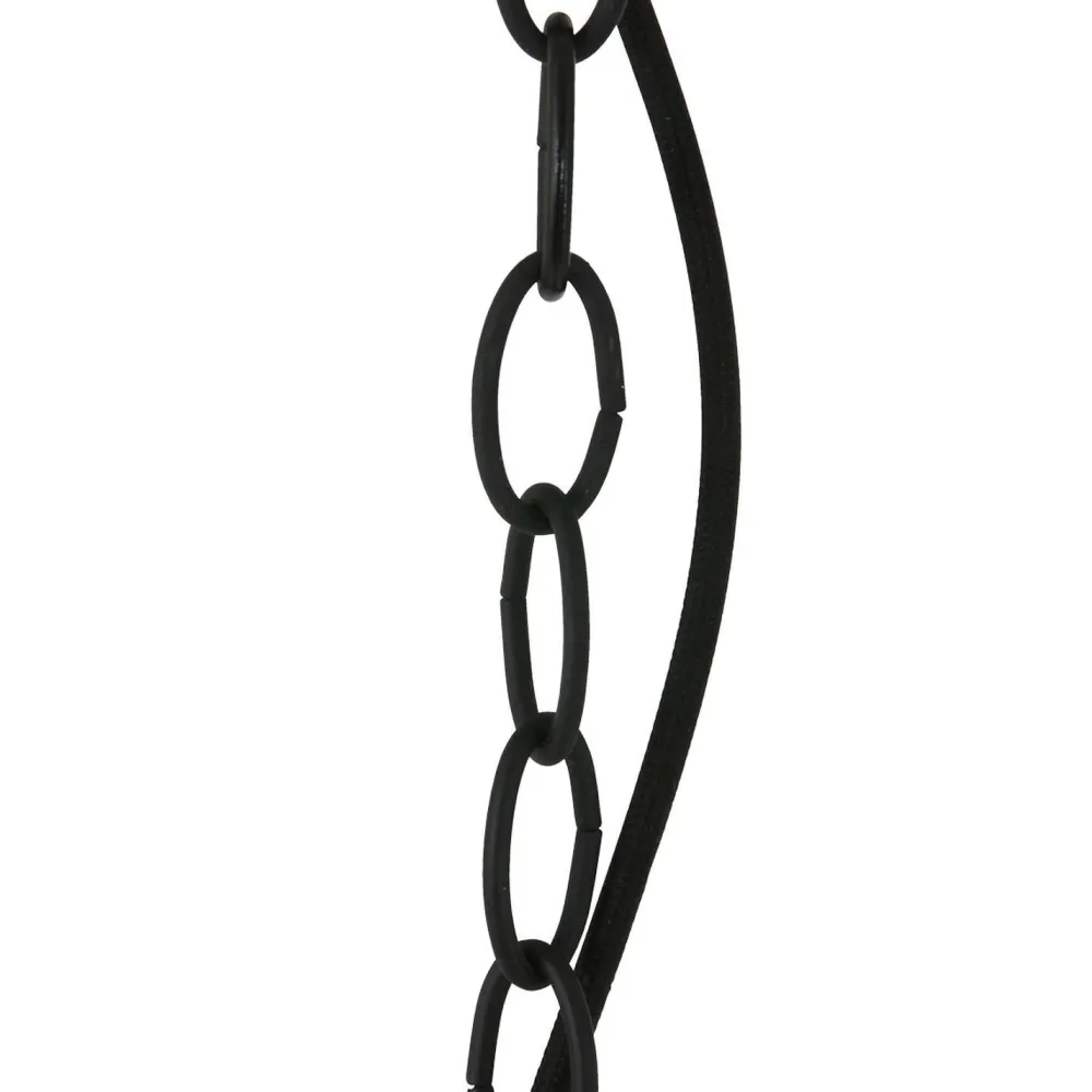 Steinhauer Lange Hängelampe Metall in Schwarz Gold 140 cm E27* Hängelampen|Bürolampen