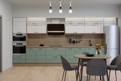 Belis Lange Hängelampe Schwarz Holz Metall L:60 cm E27 3-flmg* Hängelampen|Wohnzimmerlampen