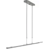 Steinhauer Lange LED Deckenlampe dimmbar in Stahl 122 cm 4000 K* Deckenleuchten|Led Lampen