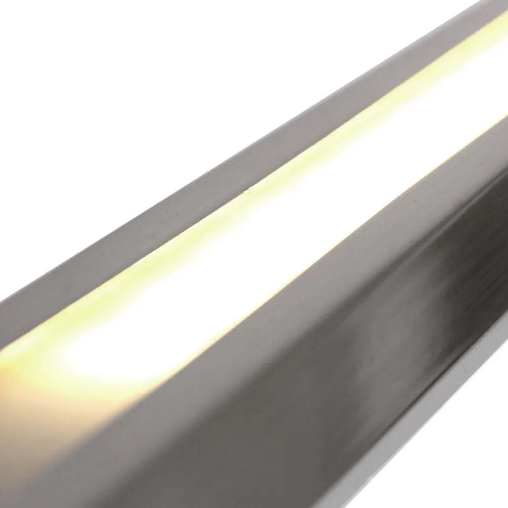 Steinhauer Lange LED Deckenlampe dimmbar in Stahl 122 cm 4000 K* Deckenleuchten|Led Lampen