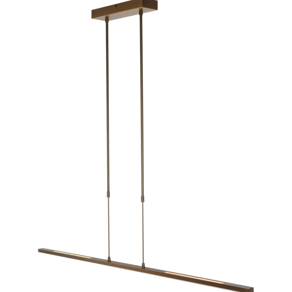 Steinhauer Lange LED Deckenleuchte in Bronze 122 cm 4000 K dimmbar* Deckenleuchten|Led Lampen