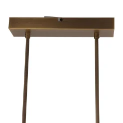 Steinhauer Lange LED Deckenleuchte in Bronze 122 cm 4000 K dimmbar* Deckenleuchten|Led Lampen