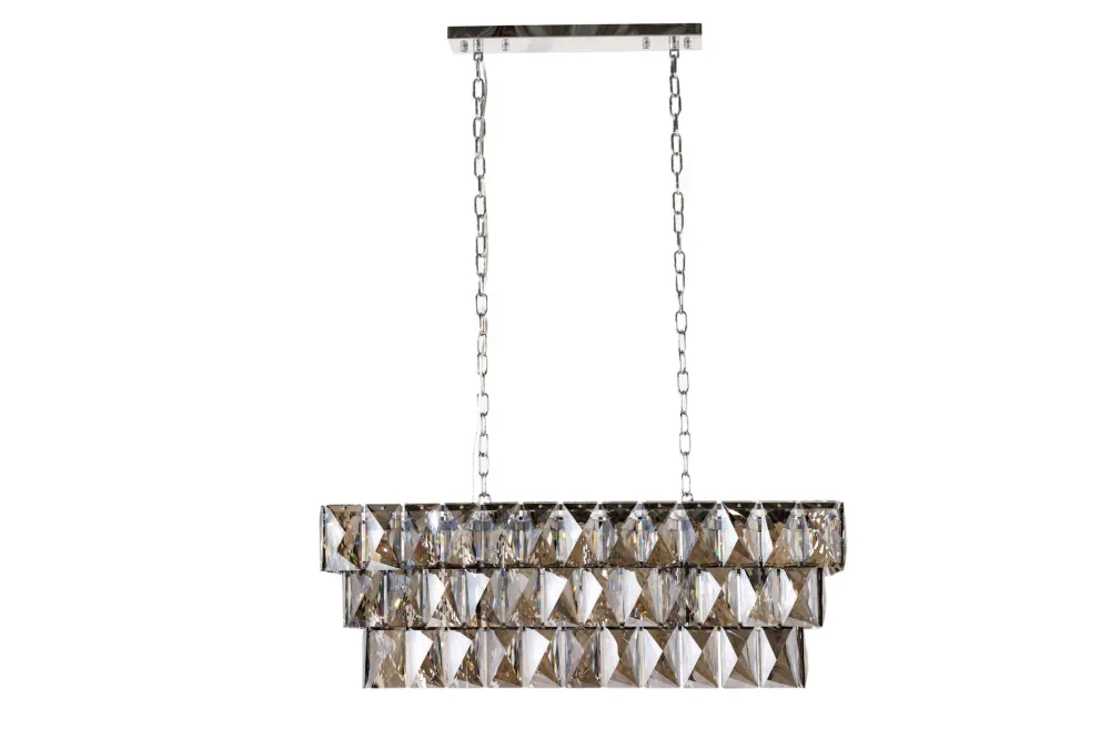 Best Invicta Interior Lange Pendelleuchte Glas Metall 88 cm E14 Modern