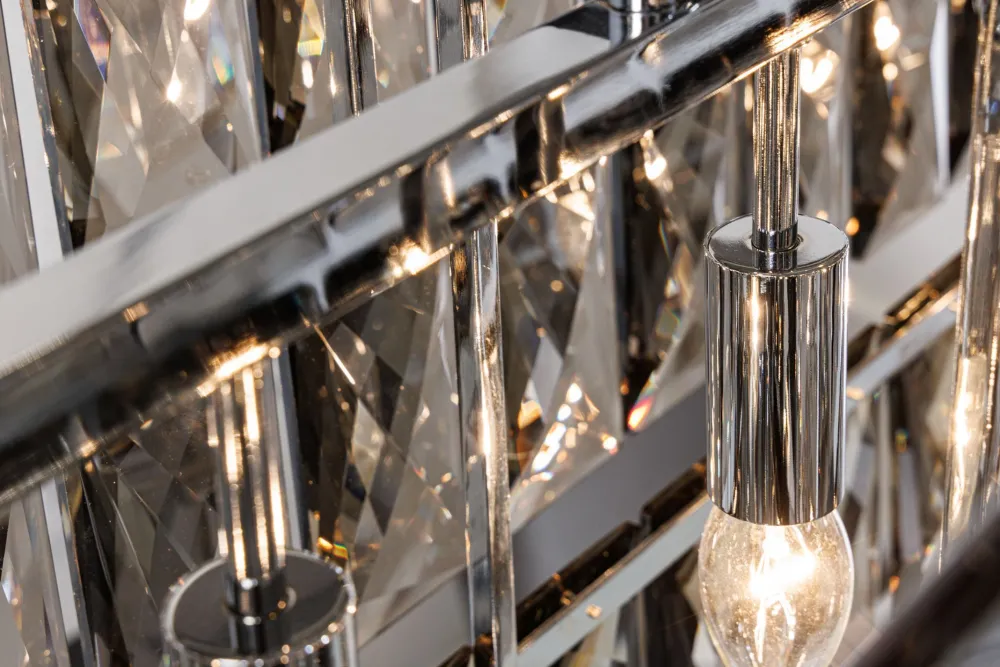 Best Invicta Interior Lange Pendelleuchte Glas Metall 88 cm E14 Modern