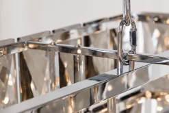 Best Invicta Interior Lange Pendelleuchte Glas Metall 88 cm E14 Modern