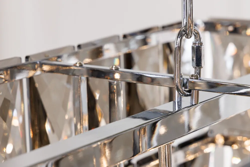 Best Invicta Interior Lange Pendelleuchte Glas Metall 88 cm E14 Modern