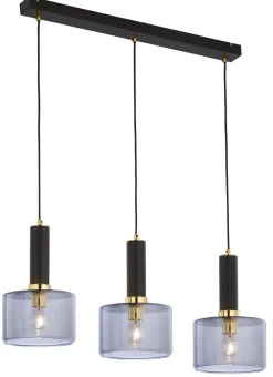 Jupiter Lange Pendelleuchte Metall Glas L:52cm verstellbar* Moderne Lampen|Glaslampen