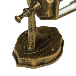 Easylight Laterne Außenleuchte E27 rustikal Gold Antik PARIS* Rustikale Lampen|Rustikale Außenleuchten