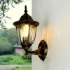 Easylight Laterne Wandleuchte Außen Gold Antik E27 IP44 MILANO* Rustikale Lampen|Rustikale Außenleuchten