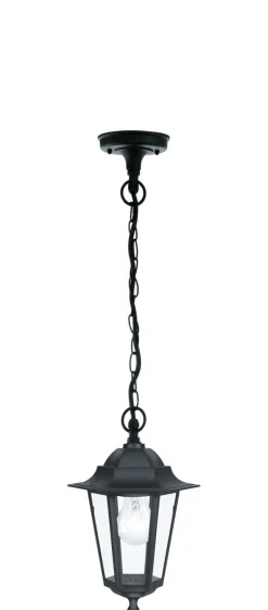 Eglo Laternen Hängeaußenleuchte LATERNA 4 in schwarz* Rustikale Lampen|Maritime Lampen