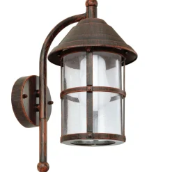 New Eglo Laternen Wandaußenleuchte San Telmo Antikbraun