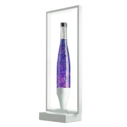 Online Easylight Lavalampe Glitter Lila Weiß LED Rahmen dekorativ OLI