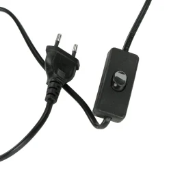 Best Easylight Lavalampe Schwarz Gelb 40 cm hoch Retro Wohnzimmer ROXY