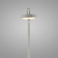 Sale Just Light LED Akku Stehlampe Greige Dimmer Touch IP44 125,2 cm