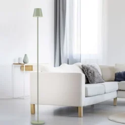 Just Light LED Akku Stehlampe Grün IP54 125 cm Touch Dimmen 3000 K* Stehlampen|Led Lampen