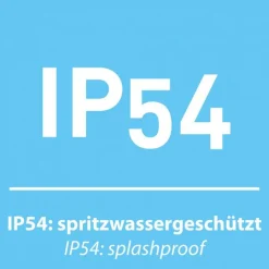 Just Light LED Akku Stehlampe Schwarz IP54 125 cm Touch Dimmen 2 W