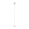 Just Light LED Akku Stehlampe Weiß IP54 125 cm Touch Dimmen 3000 K* Led Lampen|Stehlampen