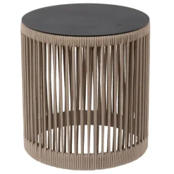 LED Akku Stehleuchte Taupe 3000 K IP44 Hocker Tisch* Wegeleuchten|Led Außenleuchten