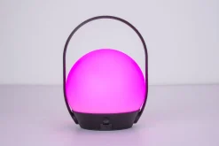 Eco-Light LED Akku Tischlampe Außen Bluetooth RGB 22,3 cm IP54* Led Außenleuchten|Moderne Außenleuchten